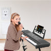 61-Key Digital Music Keyboard – Electric Piano with Mic & Stand for Kids