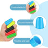 30-Piece Silicone Finger Protectors – Caps for Sewing, Crafts & Hot Glue