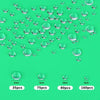 350-Piece Clear Holographic Dewdrop Embellishments – DIY Craft Beads