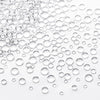350-Piece Clear Holographic Dewdrop Embellishments – DIY Craft Beads