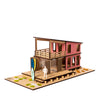 Beach Hut Model – DIY Miniature Building Kit