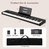 88-Key Velocity-Sensitive Piano – French DREAM Audio, Black