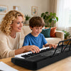 61-Key Portable Keyboard – Beginner Electric Piano with 200 Rhythms & Tones