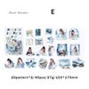 40-Piece PET Character Stickers – DIY Scrapbook & Decorative Stickers