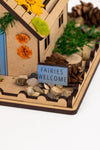 Fairy House & Garden Model – DIY Miniature Kit