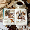 40-Piece PET Character Stickers – DIY Scrapbook & Decorative Stickers