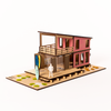 Beach Hut Model – DIY Miniature Building Kit