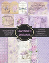 Lavender Dreams Vintage Ephemera – Scrapbooking & Craft Paper Kit