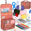 58-Piece Beginner Crochet Kit – Yarn & Ergonomic Hooks, Portable Set
