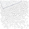 350-Piece Clear Holographic Dewdrop Embellishments – DIY Craft Beads