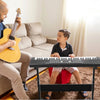 61-Key Digital Music Keyboard – Electric Piano with Mic & Stand for Kids